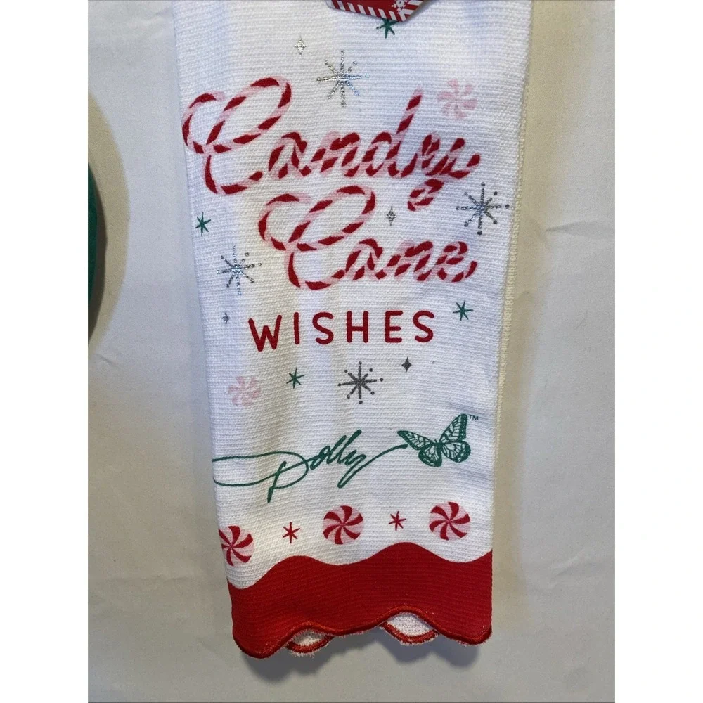 Dolly Parton Holiday NEW Dish Towel And Pot Holder‎